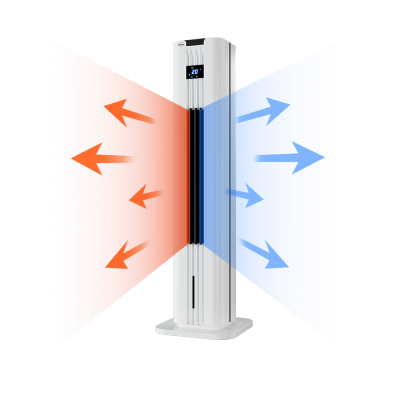 Ventilator Warm of koud